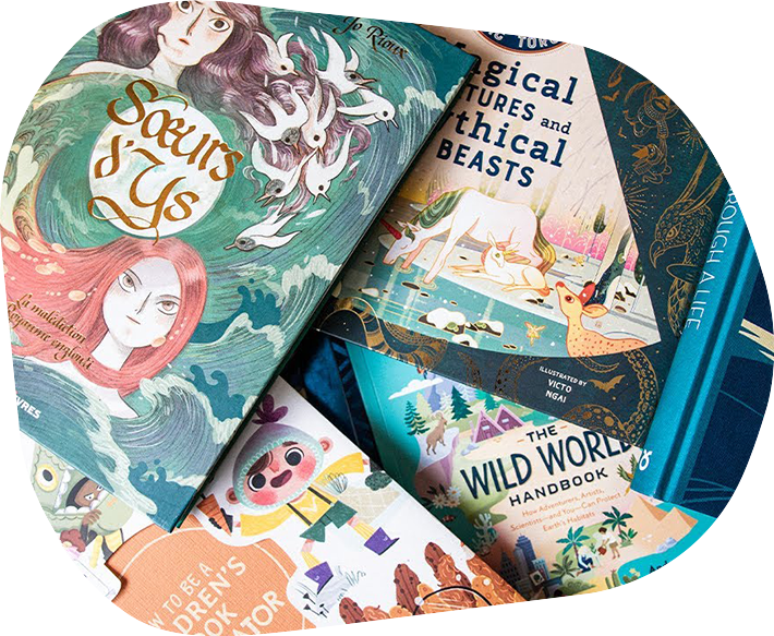 Children's book illustration example